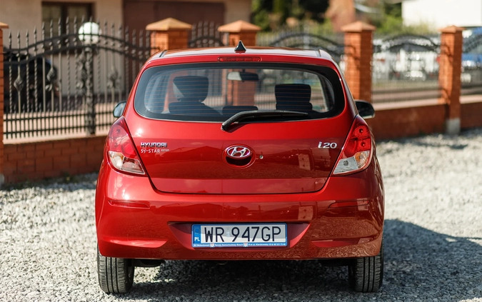 Hyundai i20 cena 25900 przebieg: 141000, rok produkcji 2013 z Radom małe 742